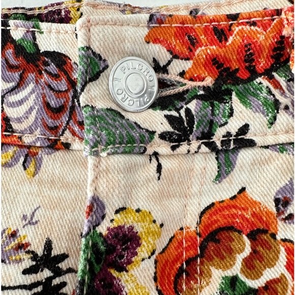 Anthropologie Pilcro Floral Ikat Stet pants - Picture 9 of 11